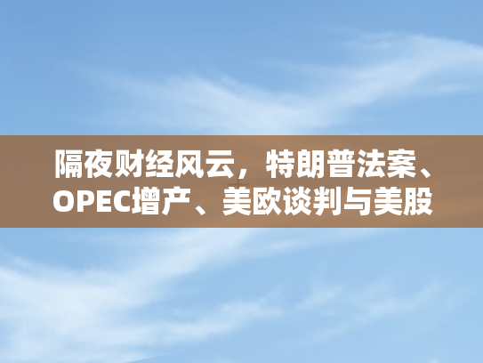 隔夜财经风云，特朗普法案、OPEC增产、美欧谈判与美股休市交织