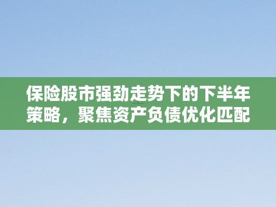 保险股市强劲走势下的下半年策略，聚焦资产负债优化匹配之道